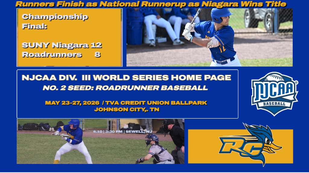 NJCAA Division III World Series:  SUNY Niagara Claims National Title with Win Over Runners in Championship Final