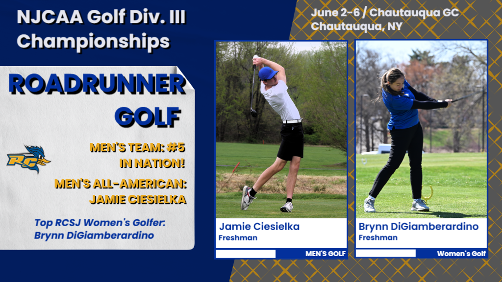 NJCAA Golf National Championships: Roadrunner Men Place #5, Jamie Ciesielka Earns All-American Honors!