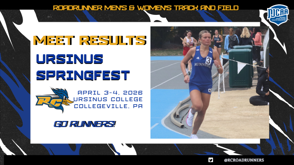 Roadrunner Track & Field Brings Home 22 NJCAA National Qualifying Performances at Ursinus Springfest!