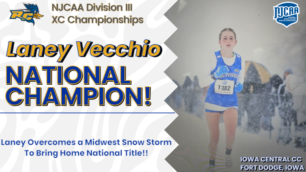 Follow-up: Roadrunner Women's Cross Country Star Laney Vecchio Overcomes Elements to Win D III National Title!